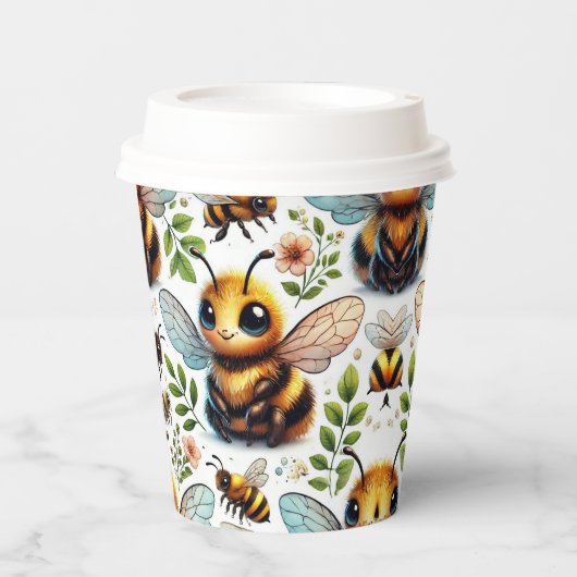 Bumble of Joy Papieren Bekers (Voorkant)