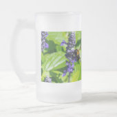 Bumblebebe Sur Salvia Gelée Vitre Mug (Gauche)