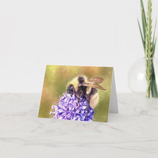 Bumblebee Bedankkaart (Voorkant)