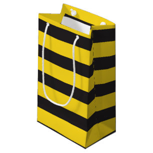 Bumblebee Black Yellow Horizontal Lines Bumble Bee Klein Cadeauzakje