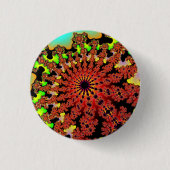 Bumblebee Burst Ronde Button 3,2 Cm (Voorkant)