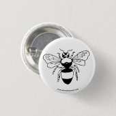 Bumblebee Button (Voorkant /achterkant)
