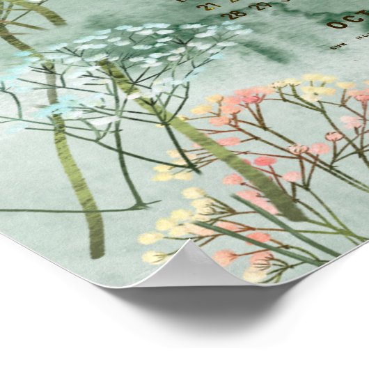 Bumblebee Callendar Poster plus grand (Coin)