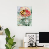 Bumblebee Callendar Poster plus grand (Bureau à domicile)