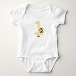 Bumblebee eerste verjaardag t-shirt voor een jaar 