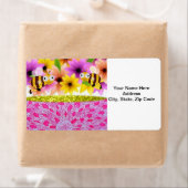 Bumblebee Étiquette de la fête des mères (En situation)