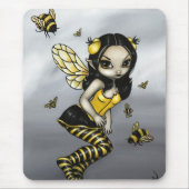 "Bumblebee Fairy" Mousepad Muismat (Voorkant)