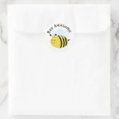 Bumblebee Geweldige bijen Ronde Sticker (Tas)