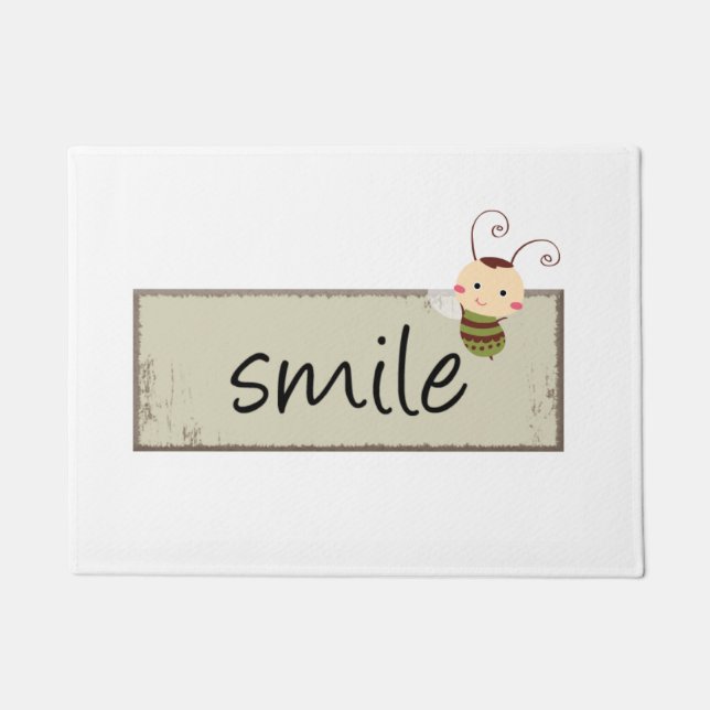 Bumblebee glimlach van deur Mat (Voorkant)