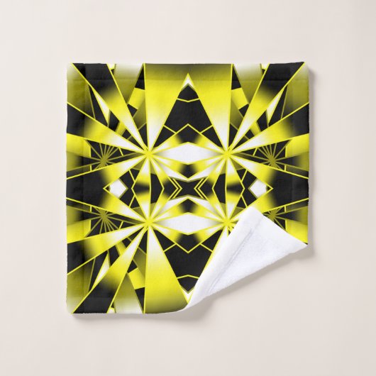 Bumblebee Gradient Color Perspective Dessin (Gant de toilette)