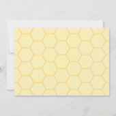 Bumblebee Honeycomb Baby shower Invitation (Dos)