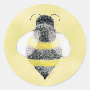 Bumblebee Illustratie Sticker