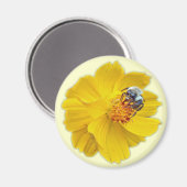 Bumblebee in Cosmos Magneet (Voorkant / Achterkant)