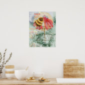 Bumblebee Kalender Groter Poster (Keuken)