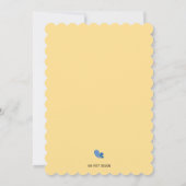 Bumblebee maman est une invitation baby shower (Dos)