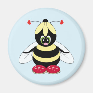 Bumblebee met Flower Pet Magnet Magneet