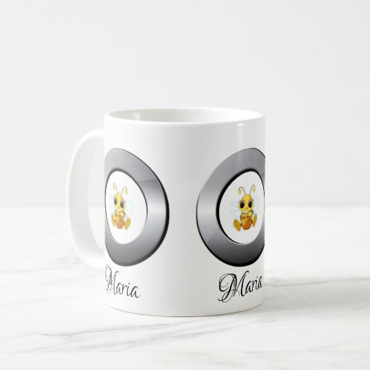 Bumblebee Mug Argent (Devant gauche)