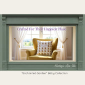 Bumblebee Nursery Pillow | Whimsical Garden Kussen