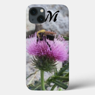 Bumblebee oogst een Paarse thyristoren iPhone 13 Hoesje