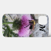 Bumblebee oogst een Paarse thyristoren Case-Mate iPhone Case (Achterkant (horizontaal))