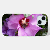 Bumblebee op Hibiscus Flower Case-Mate iPhone Case (Achterkant (horizontaal))