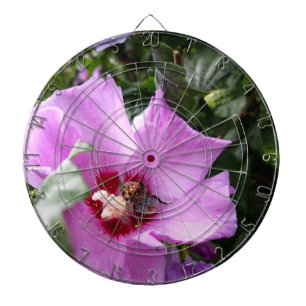Bumblebee op Hibiscus Flower Dartbord