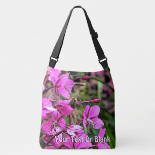 Bumblebee op vuurwerk crossbody tas