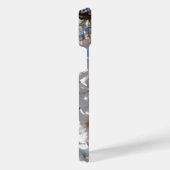 Bumblebee op wilde kersenbloei iPhone hoesje (Rechterkant)