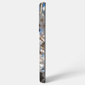 Bumblebee op wilde kersenbloei samsung galaxy hoesje (Achterkant horizontaal)