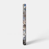 Bumblebee op wilde kersenbloei samsung galaxy hoesje (Linkerkant)