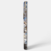 Bumblebee op wilde kersenbloei samsung galaxy hoesje (Linkerkant)