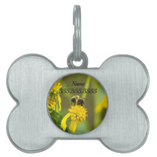 Bumblebee Pet Tag Huisdieren Naamplaatje