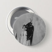 Bumblebee Ronde Button 7,6 Cm (Voorkant /achterkant)