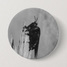 Bumblebee Ronde Button 7,6 Cm