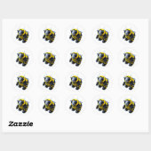 BumbleBee Ronde Sticker (Vel)