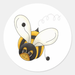 Bumblebee Ronde Sticker