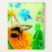 Bumblebee sur le pandelion (Dos)