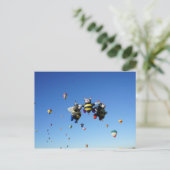 Bumblebee Trio Briefkaart (Staand voorkant)