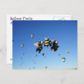 Bumblebee Trio Briefkaart (Voorkant / Achterkant)