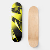 Bumblebee verloopkleur Vulling perspectieftekening Skateboard (Voorkant)
