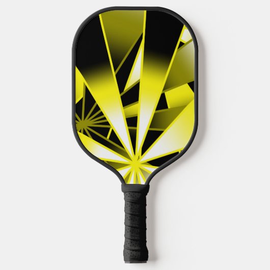 Bumblebee verloopkleur Vulperspectiefkunst Pickleball Paddle (Voorkant)