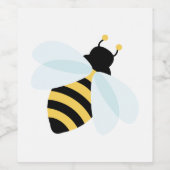 Bumblebee Wijn Etiket (Enkel label)