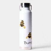 Bumblebijen  Fotografisch Waterfles (Voorkant)