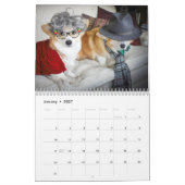 Bumbles en Dawgins Corgi Calendar 2020 Kalender (Jan 2027)
