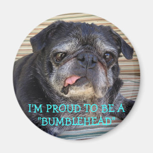Bumblesnot magnet: Bumblehead Magneet