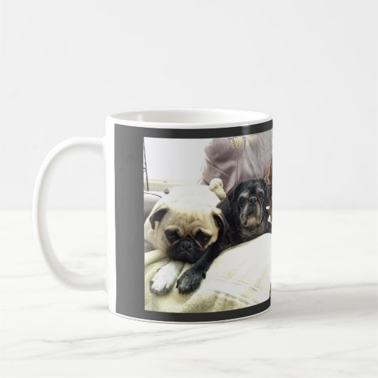 Bumblesnot mok: Hier komt het probleem Koffiemok (Links)