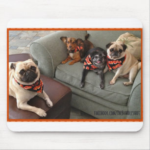 Bumblesnot Mousepad: De Bacon Bunch Muismat