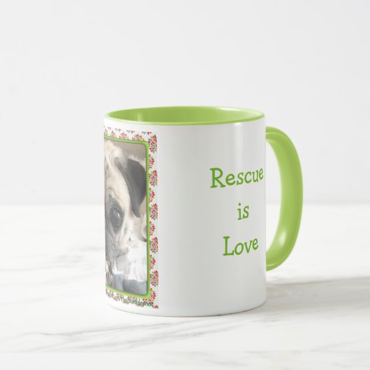 Bumblesnot Mug : Son Carlin/Secourt est l'amour (Devant droit)