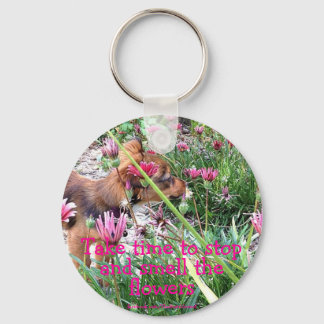 Bumblesnot sleutelhanger: De Wee One/Smell de bloe Sleutelhanger