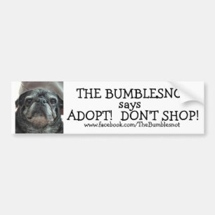 Bumblesseer, geen bumpersticker: Goedkeuren! Niet Bumpersticker